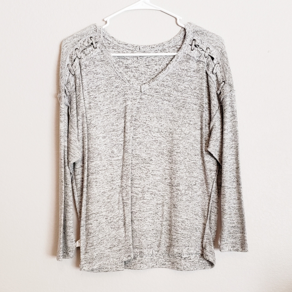 3/$21 - Criss-cross Sweater (Donated)